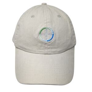 Bayer Slideback Baseball Cap Beige One Size Adjustable Embroidered Apollo USA